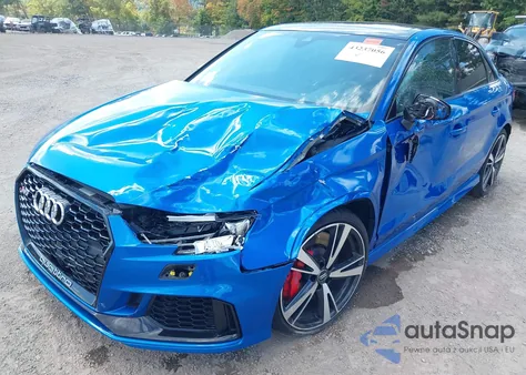 2019 Audi Rs 3 2.5T из США, поврежденный, VIN WUABWGFF5KA906589